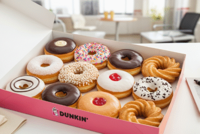 cost of dozen donuts at Dunkin