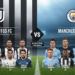 Juventus FC vs Man City lineups