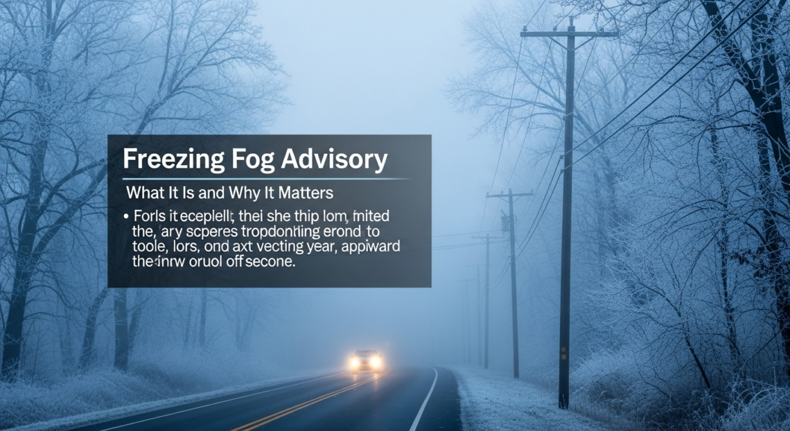 Freezing Fog Advisory