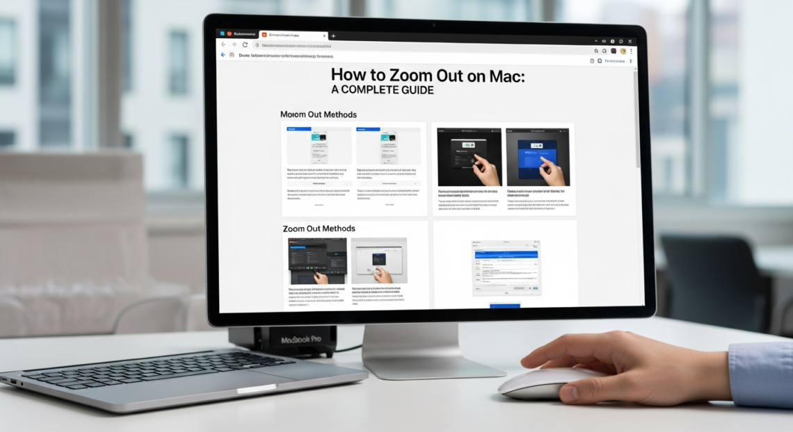 How to Zoom Out on Mac