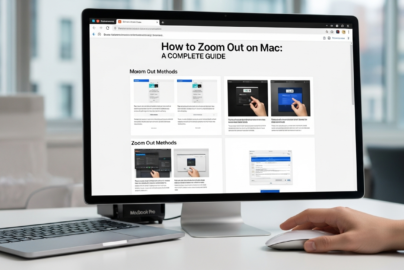 How to Zoom Out on Mac