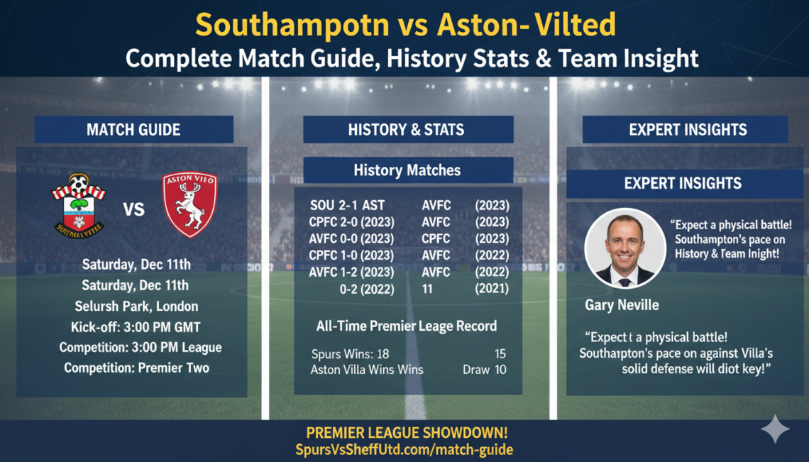 Southampton vs Aston Villa