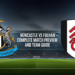Newcastle vs Fulham